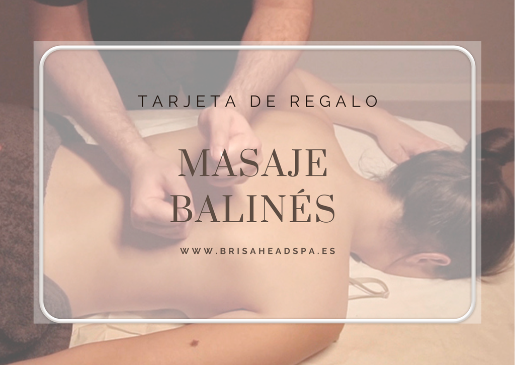 Masaje balinés